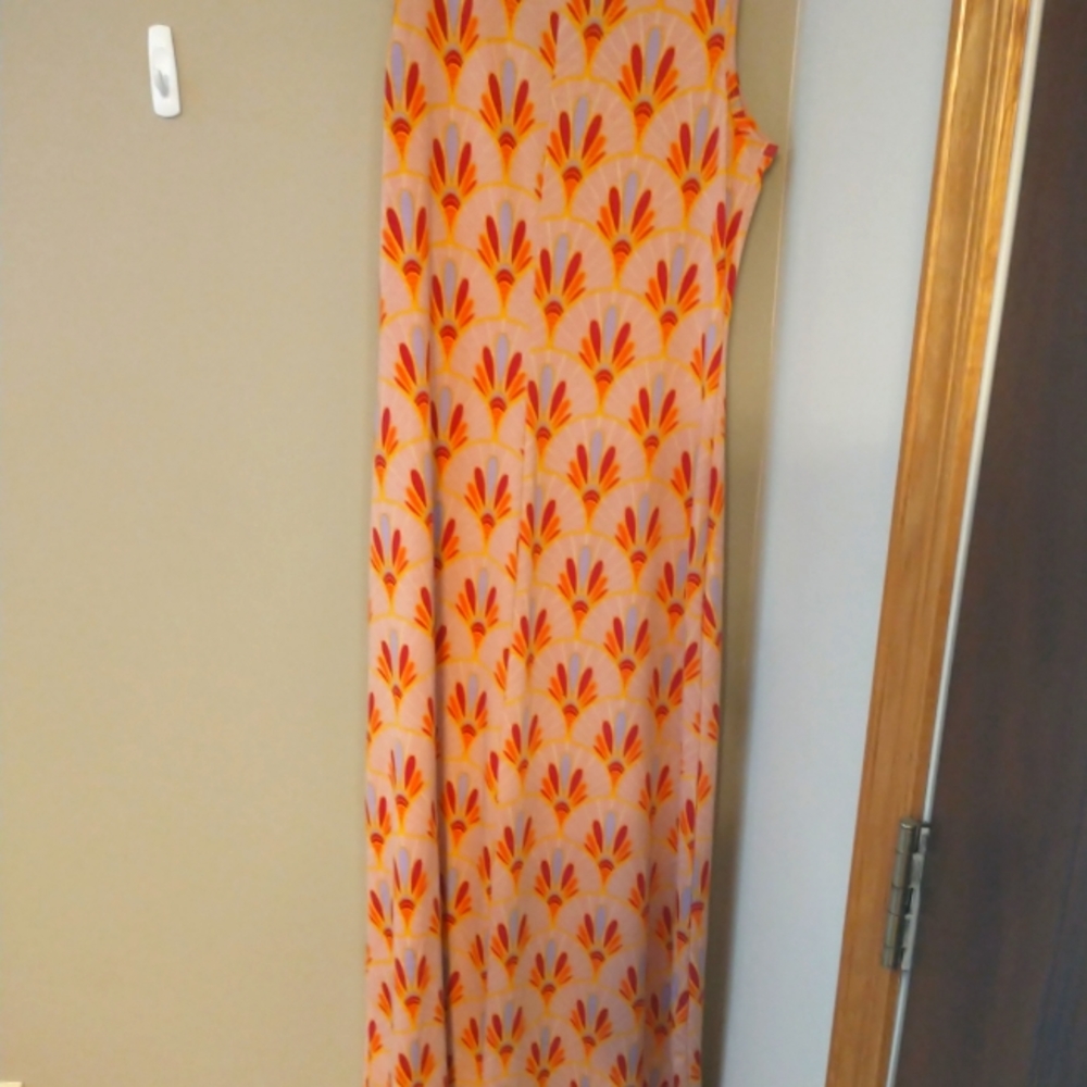 LuLaRoe maxi tank dress medium
